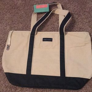 NWT Simply Southern zip top tote bag
